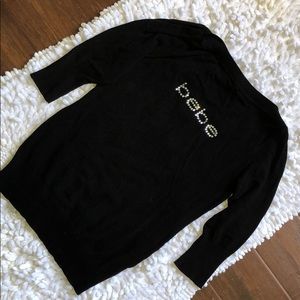 Bebe off shoulder shirt